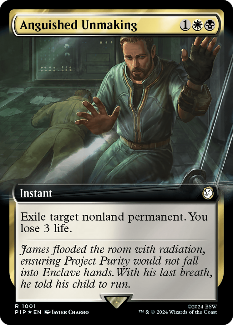 Anguished Unmaking (Extended Art) (Surge Foil) [Fallout] | L.A. Mood Comics and Games