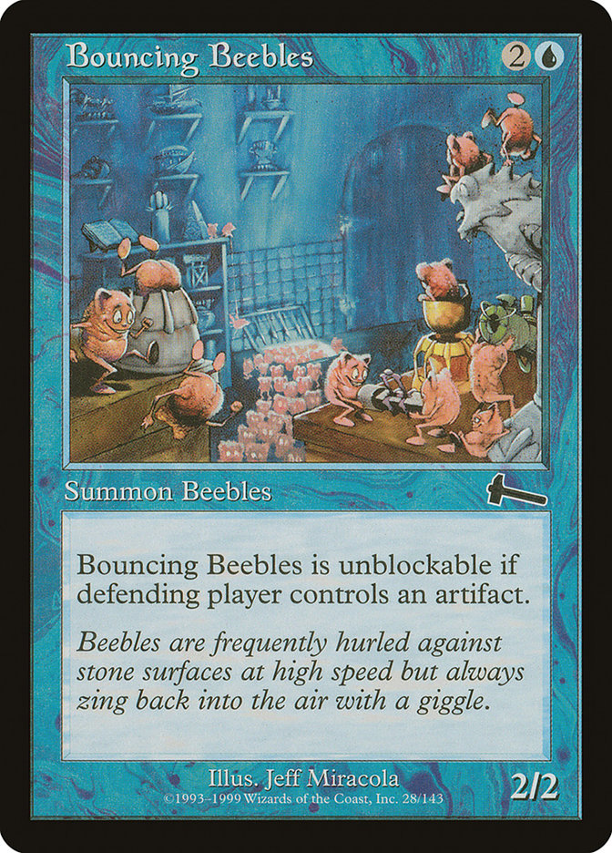 Bouncing Beebles [Urza's Legacy] | L.A. Mood Comics and Games