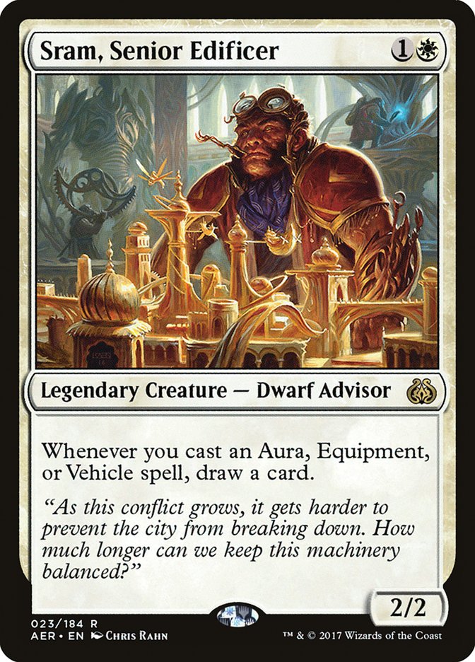 Sram, Senior Edificer [Aether Revolt] | L.A. Mood Comics and Games