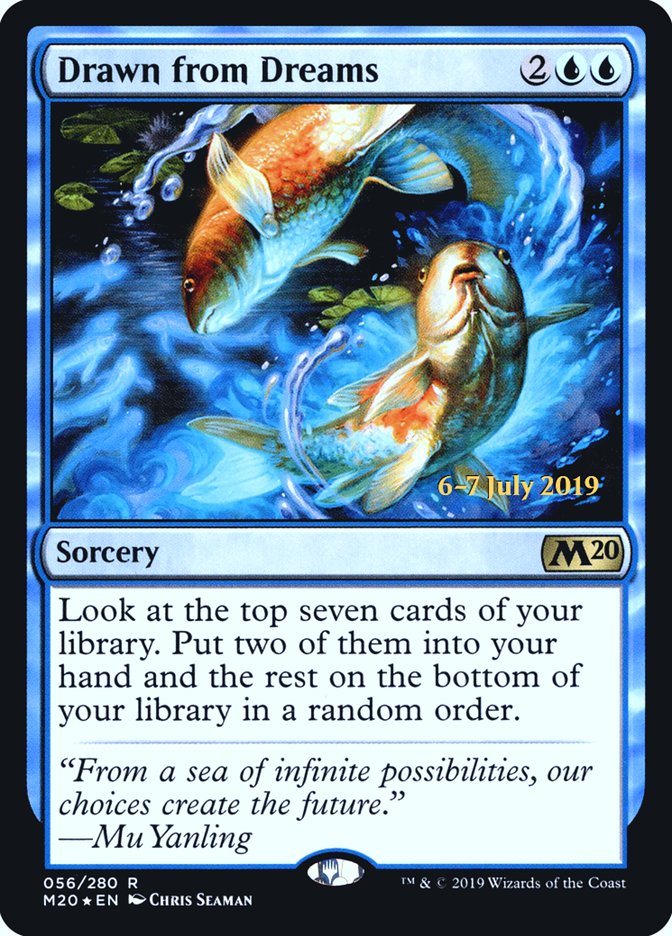 Drawn from Dreams [Core Set 2020 Prerelease Promos] | L.A. Mood Comics and Games
