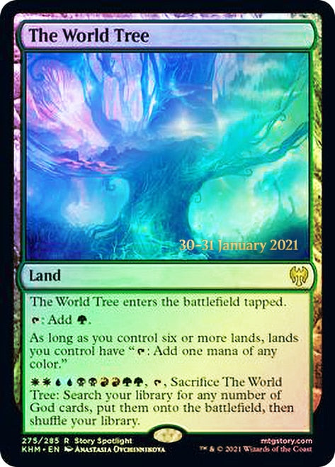 The World Tree [Kaldheim Prerelease Promos] | L.A. Mood Comics and Games
