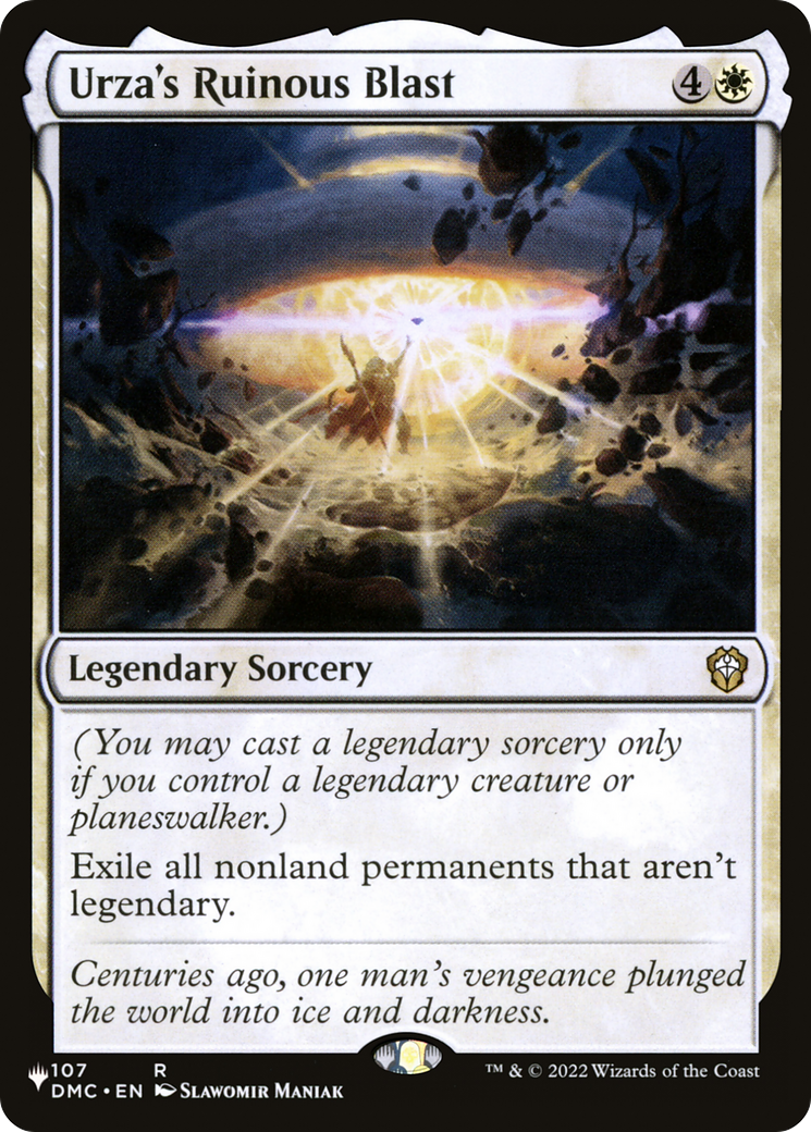 Urza's Ruinous Blast [Secret Lair: From Cute to Brute] | L.A. Mood Comics and Games