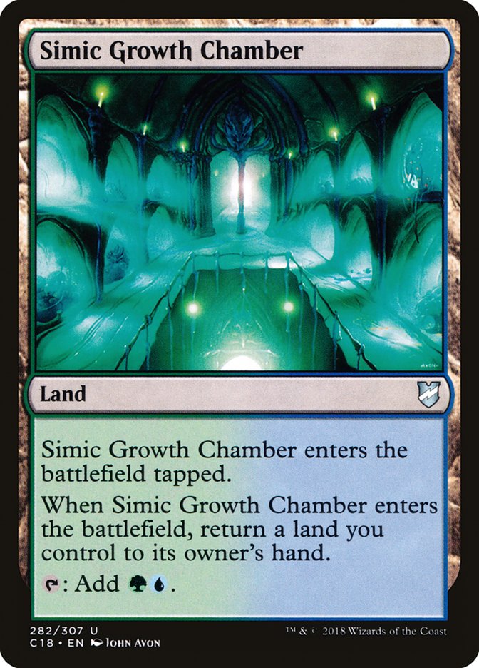 Simic Growth Chamber [Commander 2018] | L.A. Mood Comics and Games