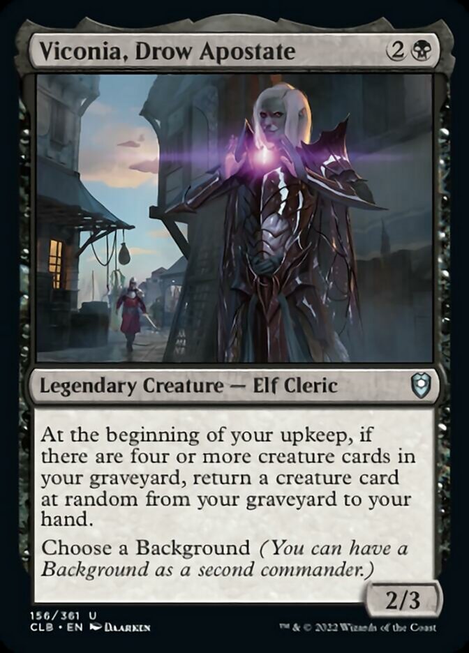 Viconia, Drow Apostate [Commander Legends: Battle for Baldur's Gate] | L.A. Mood Comics and Games