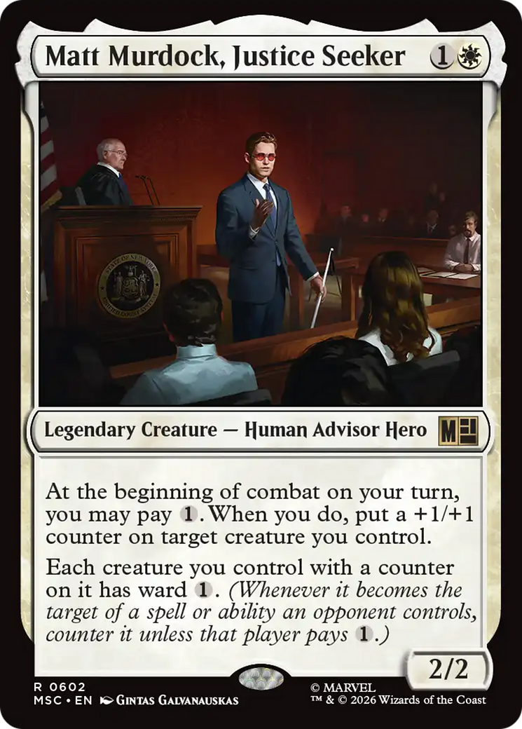 Matt Murdock, Justice Seeker [Marvel Super Heroes Commander] | L.A. Mood Comics and Games