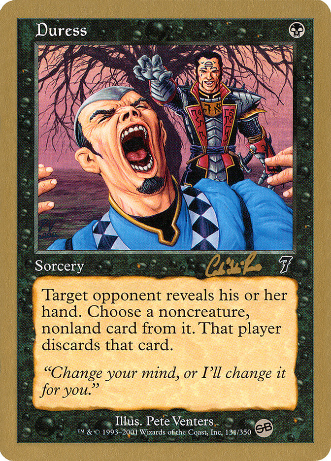 Duress (Carlos Romao) (SB) [World Championship Decks 2002] | L.A. Mood Comics and Games