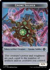 Map // Gnome Soldier Double-Sided Token [The Lost Caverns of Ixalan Tokens] | L.A. Mood Comics and Games