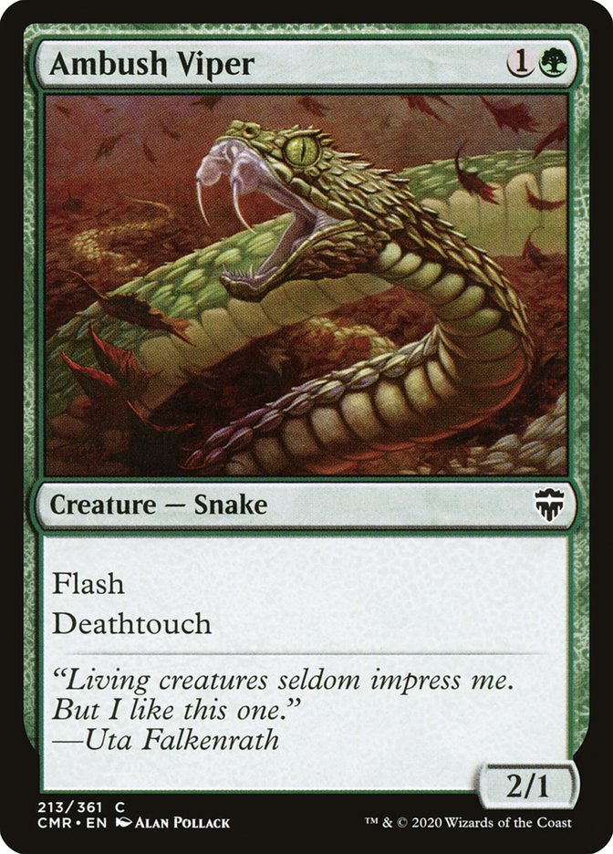 Ambush Viper [Commander Legends] | L.A. Mood Comics and Games