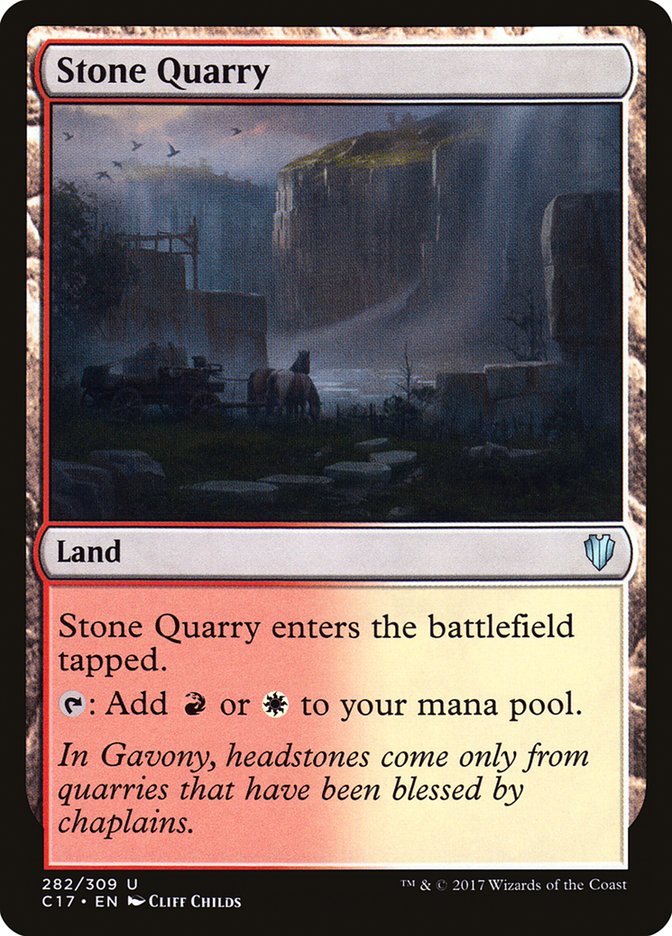 Stone Quarry [Commander 2017] | L.A. Mood Comics and Games