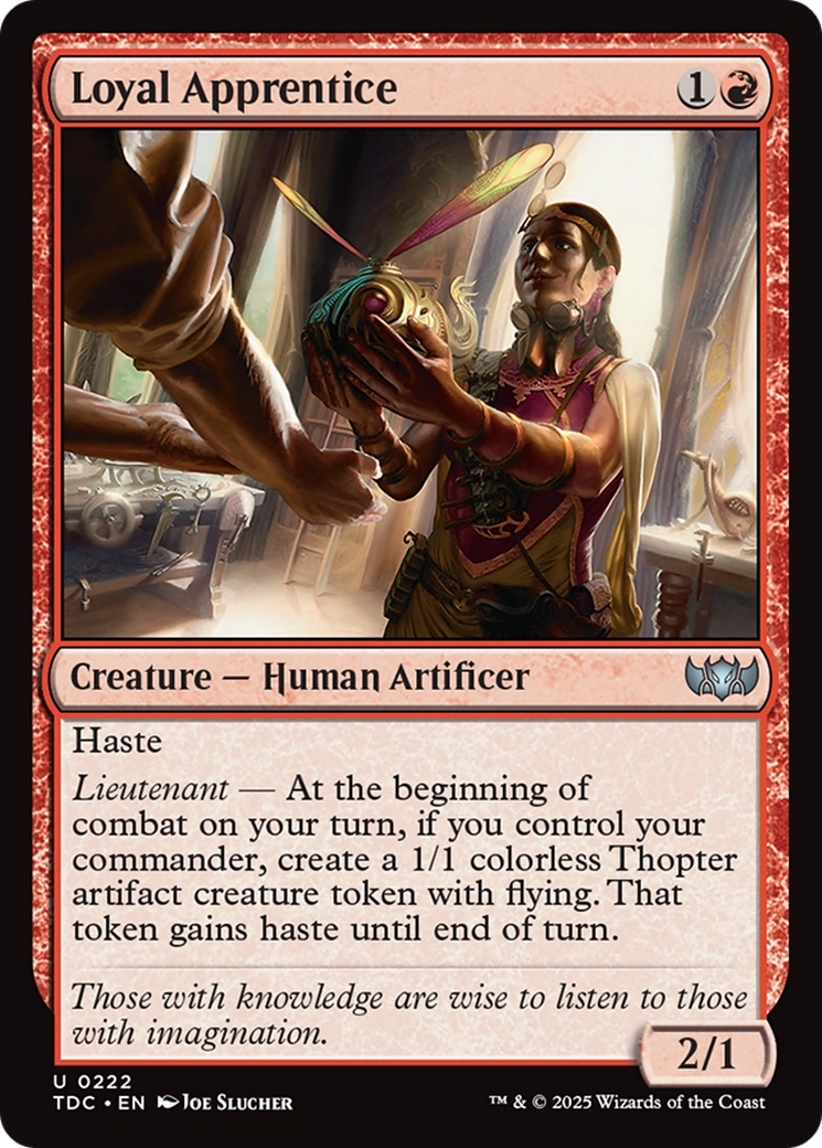 Loyal Apprentice [Tarkir: Dragonstorm Commander] | L.A. Mood Comics and Games