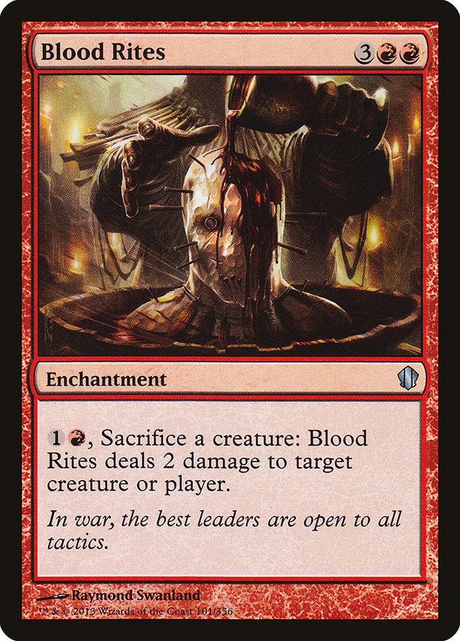 Blood Rites [Commander 2013] | L.A. Mood Comics and Games