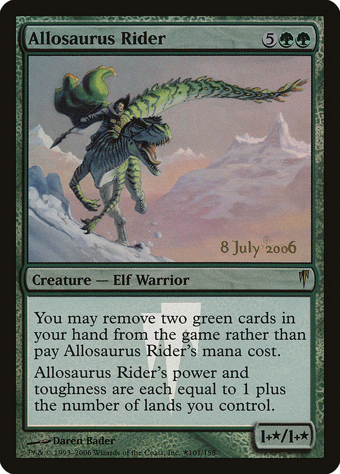 Allosaurus Rider [Coldsnap Promos] | L.A. Mood Comics and Games