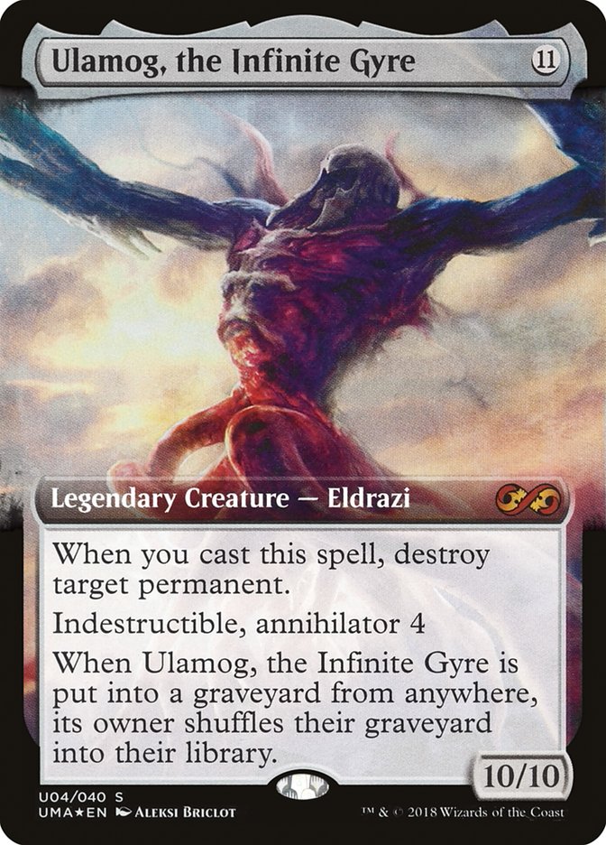 Ulamog, the Infinite Gyre (Topper) [Ultimate Masters Box Topper] | L.A. Mood Comics and Games