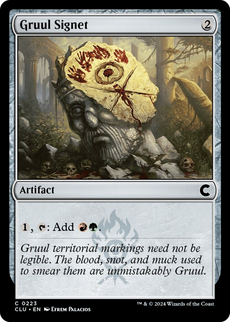 Gruul Signet [Ravnica: Clue Edition] | L.A. Mood Comics and Games