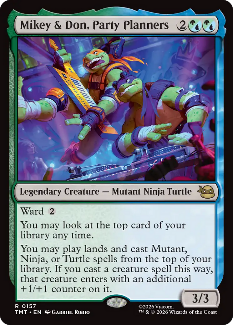 Mikey & Don, Party Planners [Teenage Mutant Ninja Turtles] | L.A. Mood Comics and Games