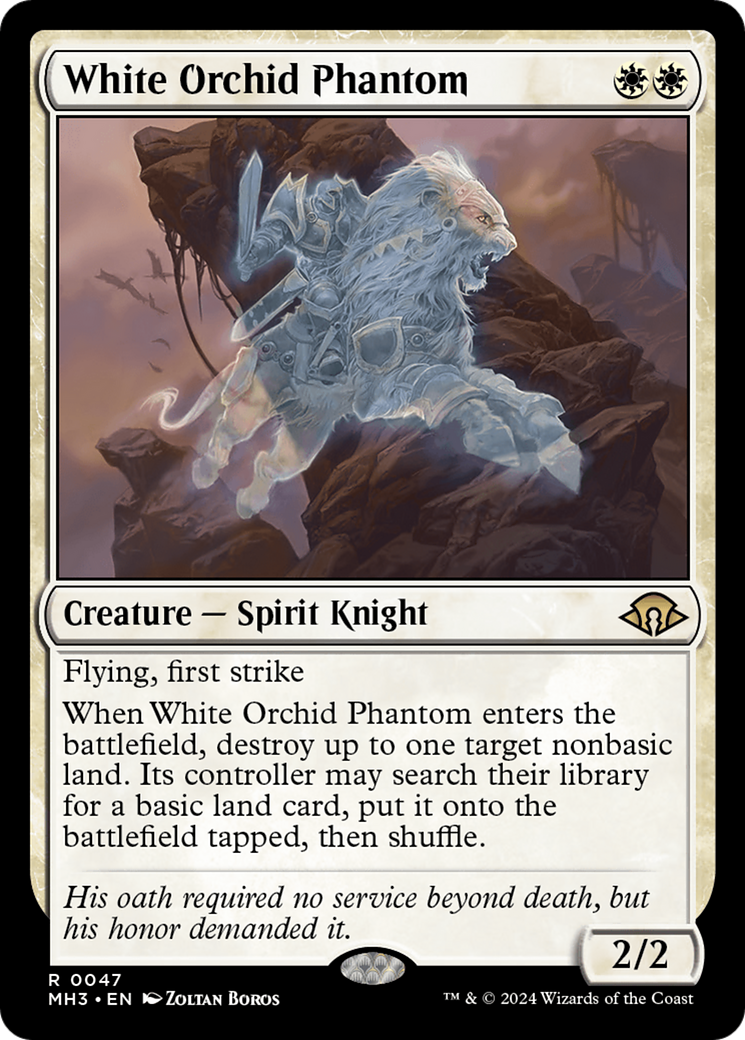 White Orchid Phantom [Modern Horizons 3] | L.A. Mood Comics and Games