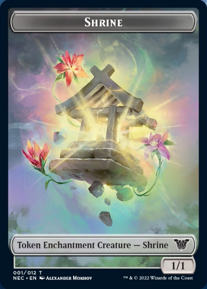 Shrine Token [Kamigawa: Neon Dynasty Commander Tokens] | L.A. Mood Comics and Games