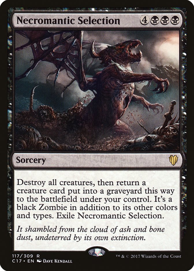 Necromantic Selection [Commander 2017] | L.A. Mood Comics and Games