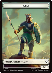 Ally (0005) // Clue (0018) Double-Sided Token [Avatar: The Last Airbender Tokens] | L.A. Mood Comics and Games