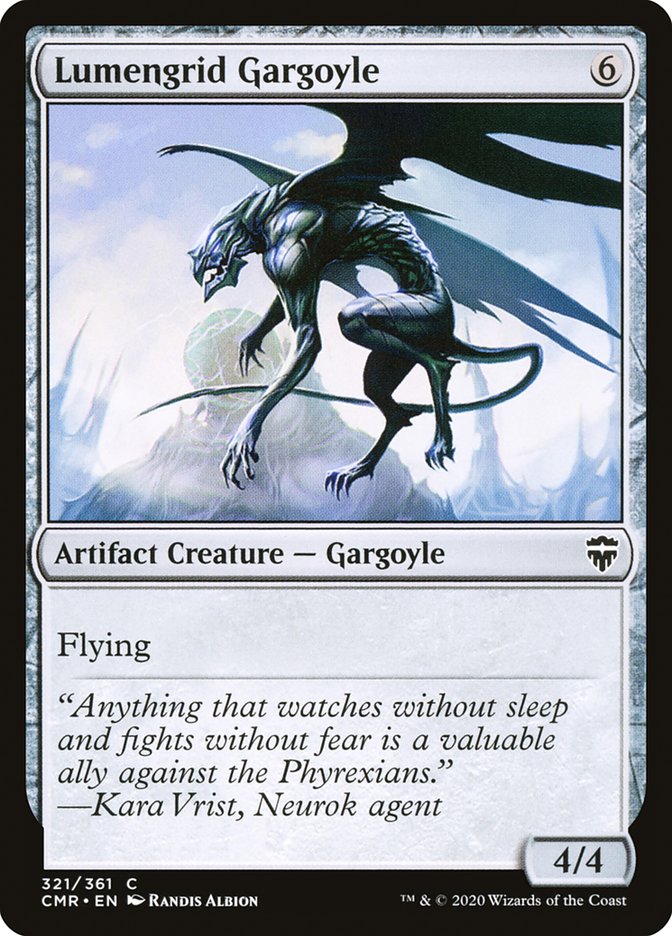 Lumengrid Gargoyle [Commander Legends] | L.A. Mood Comics and Games