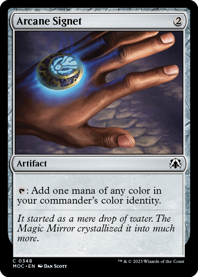 Arcane Signet [March of the Machine Commander] | L.A. Mood Comics and Games