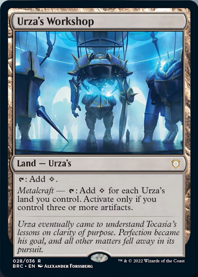 Urza's Workshop [The Brothers' War Commander] | L.A. Mood Comics and Games