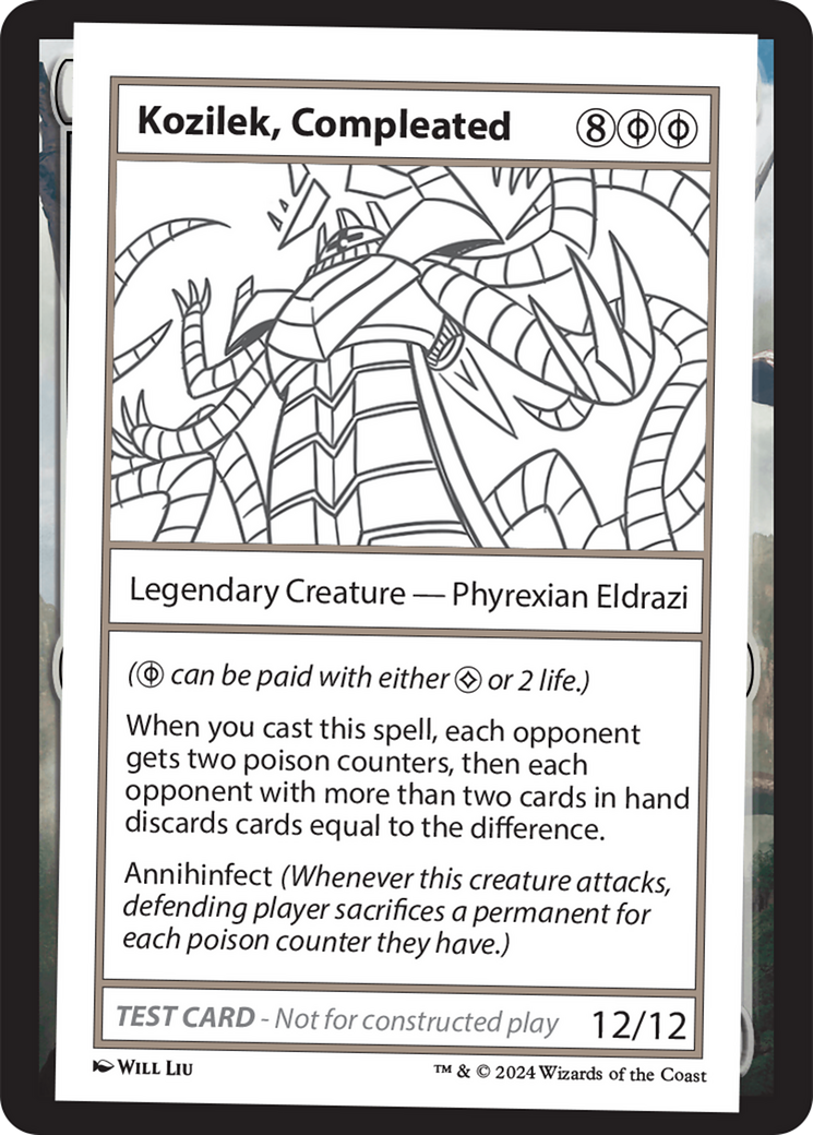 Kozilek, Completed [Mystery Booster 2 Playtest Cards] | L.A. Mood Comics and Games