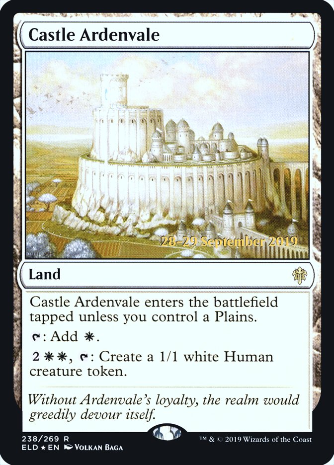 Castle Ardenvale [Throne of Eldraine Prerelease Promos] | L.A. Mood Comics and Games