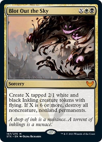 Blot Out the Sky (Promo Pack) [Strixhaven: School of Mages Promos] | L.A. Mood Comics and Games