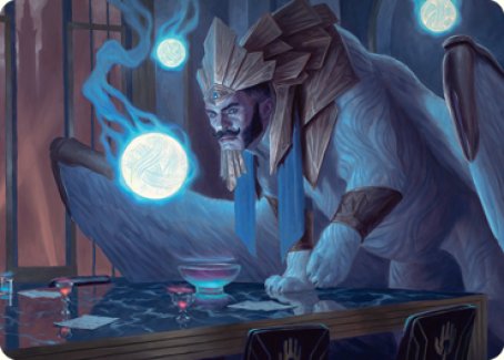 Tivit, Seller of Secrets Art Card [Streets of New Capenna Art Series] | L.A. Mood Comics and Games