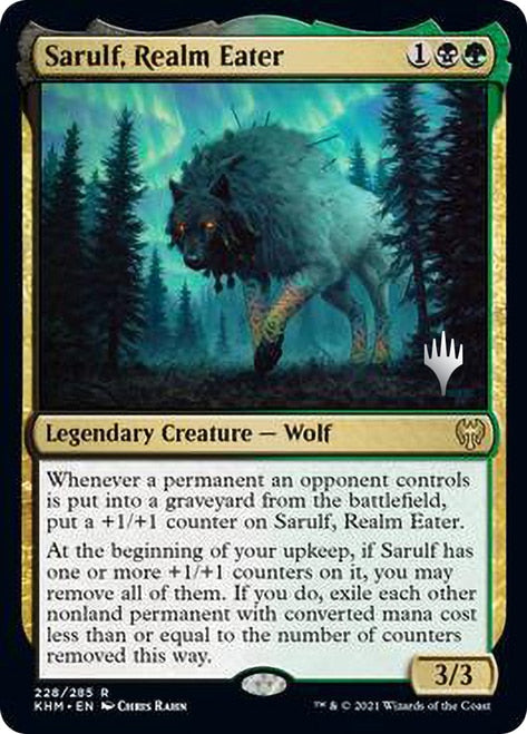 Sarulf, Realm Eater (Promo Pack) [Kaldheim Promos] | L.A. Mood Comics and Games