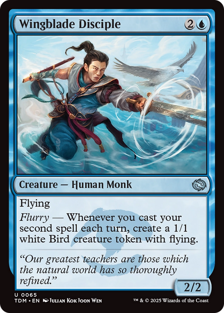 Wingblade Disciple [Tarkir: Dragonstorm] | L.A. Mood Comics and Games