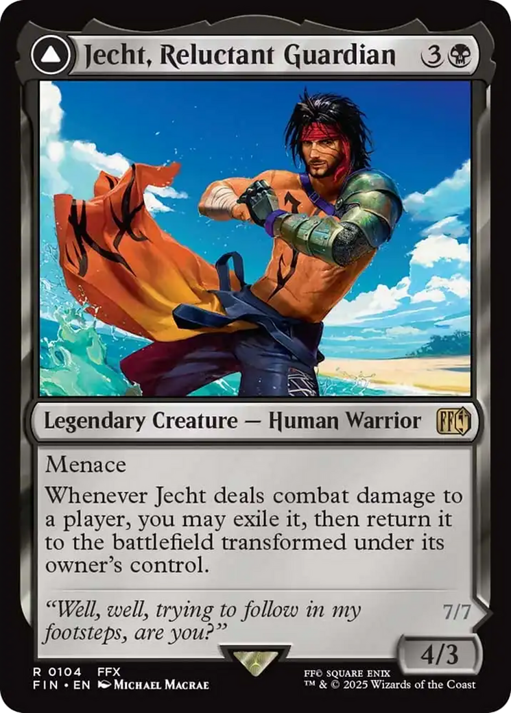 Jecht, Reluctant Guardian // Braska's Final Aeon [FINAL FANTASY] | L.A. Mood Comics and Games