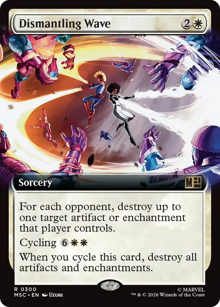 Dismantling Wave (Extended Art) [Marvel Super Heroes Commander] | L.A. Mood Comics and Games