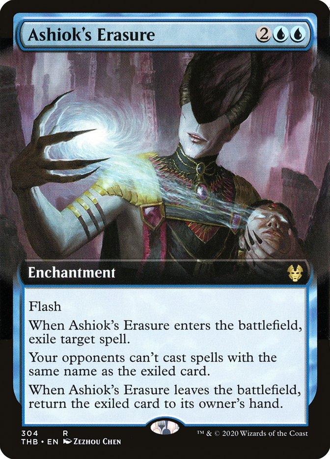 Ashiok's Erasure (Extended Art) [Theros Beyond Death] | L.A. Mood Comics and Games