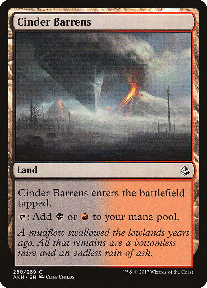 Cinder Barrens [Amonkhet] | L.A. Mood Comics and Games