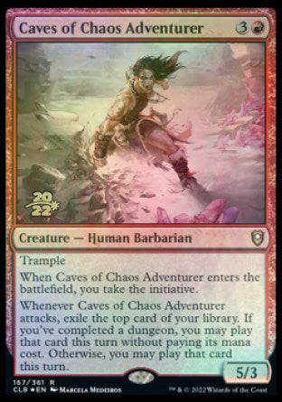 Caves of Chaos Adventurer [Commander Legends: Battle for Baldur's Gate Prerelease Promos] | L.A. Mood Comics and Games
