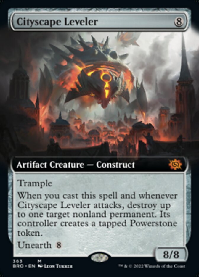 Cityscape Leveler (Extended Art) [The Brothers' War] | L.A. Mood Comics and Games