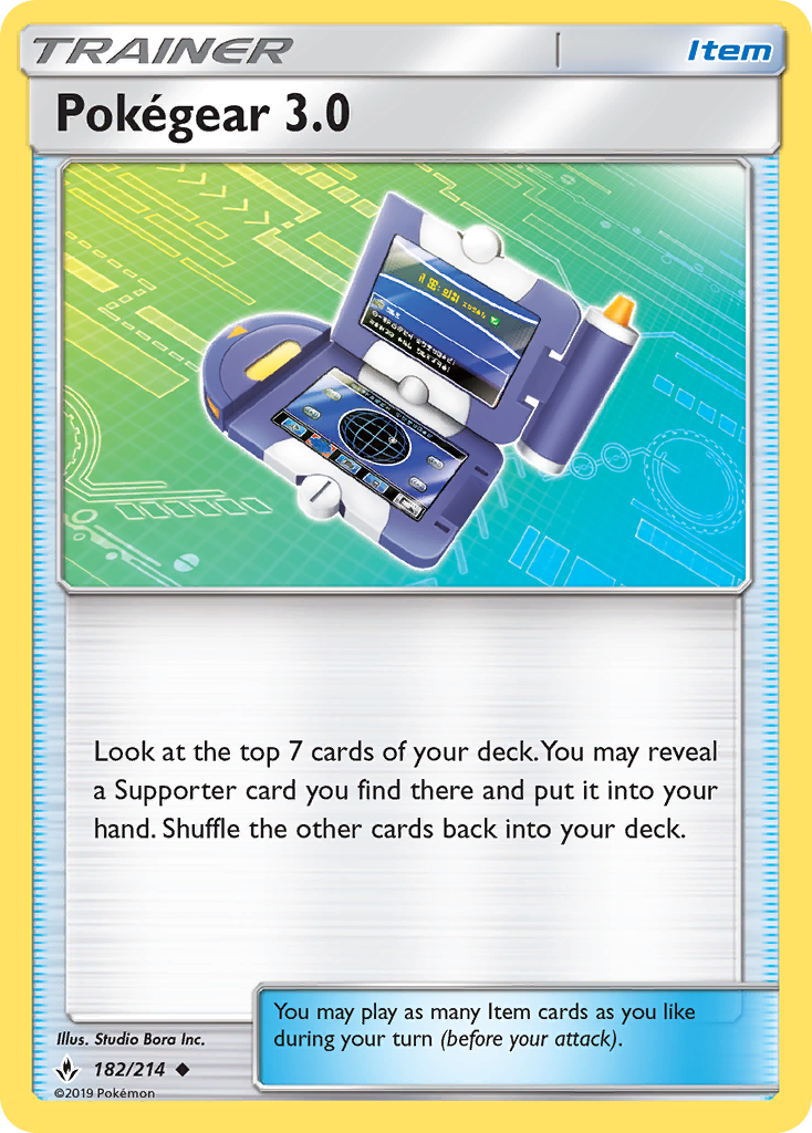 Pokegear 3.0 (182/214) [Sun & Moon: Unbroken Bonds] | L.A. Mood Comics and Games