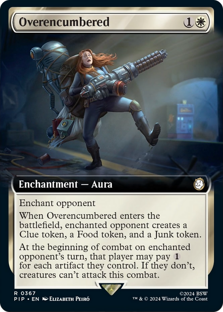 Overencumbered (Extended Art) [Fallout] | L.A. Mood Comics and Games