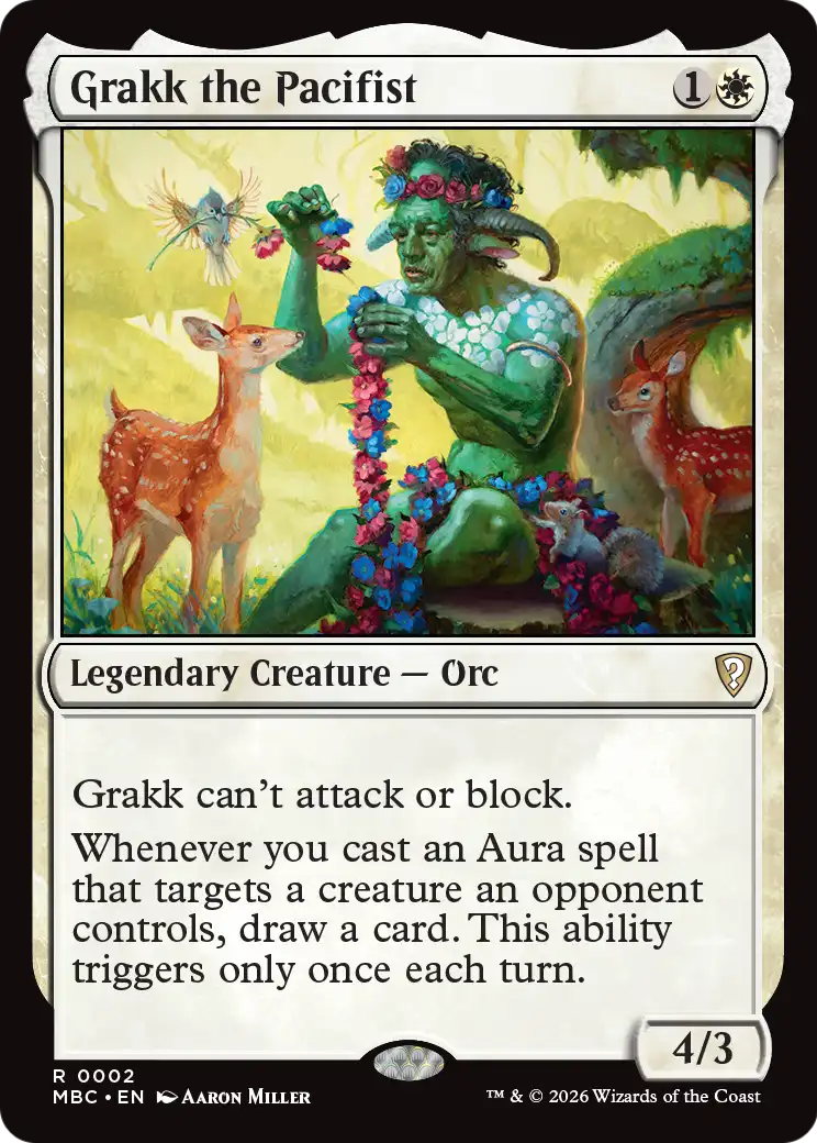 Grakk the Pacifist [Mystery Booster: Commander Edition] | L.A. Mood Comics and Games
