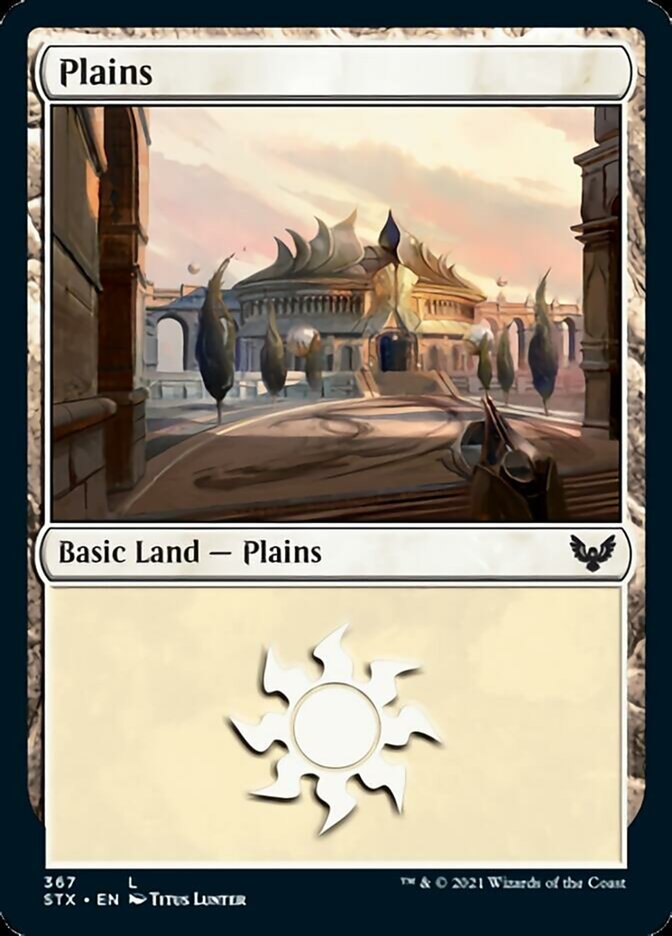 Plains (367) [Strixhaven: School of Mages] | L.A. Mood Comics and Games