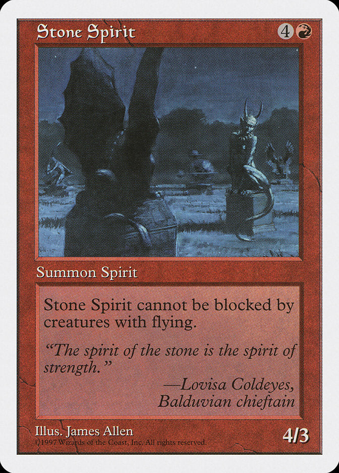 Stone Spirit [Fifth Edition] | L.A. Mood Comics and Games