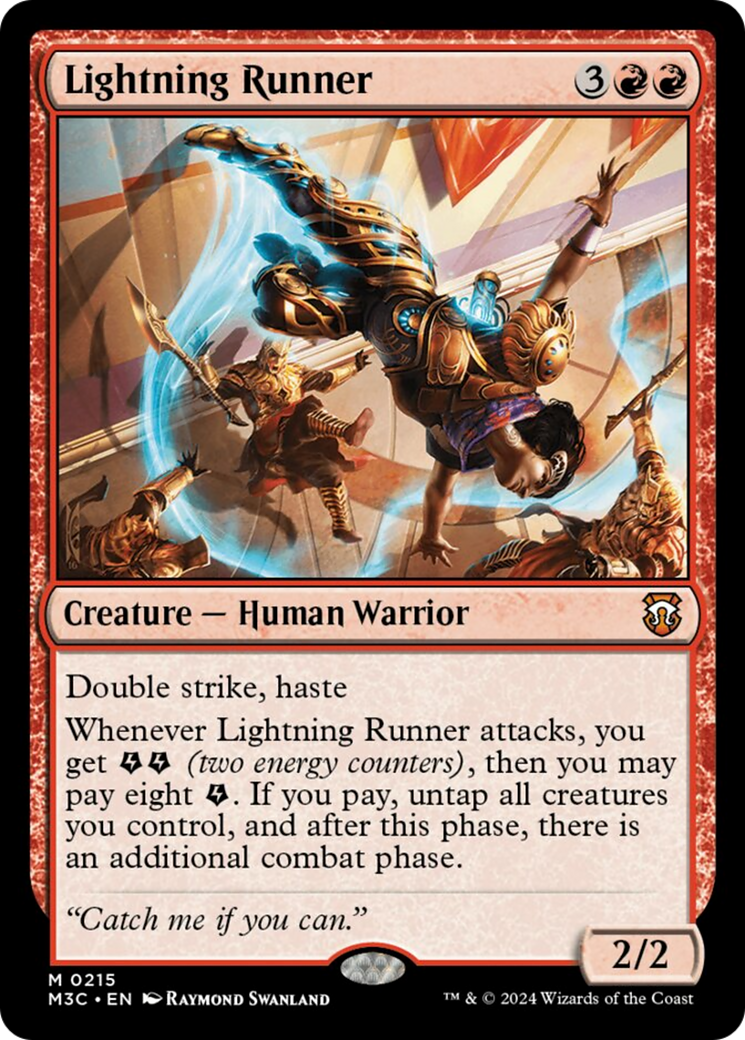 Lightning Runner [Modern Horizons 3 Commander] | L.A. Mood Comics and Games