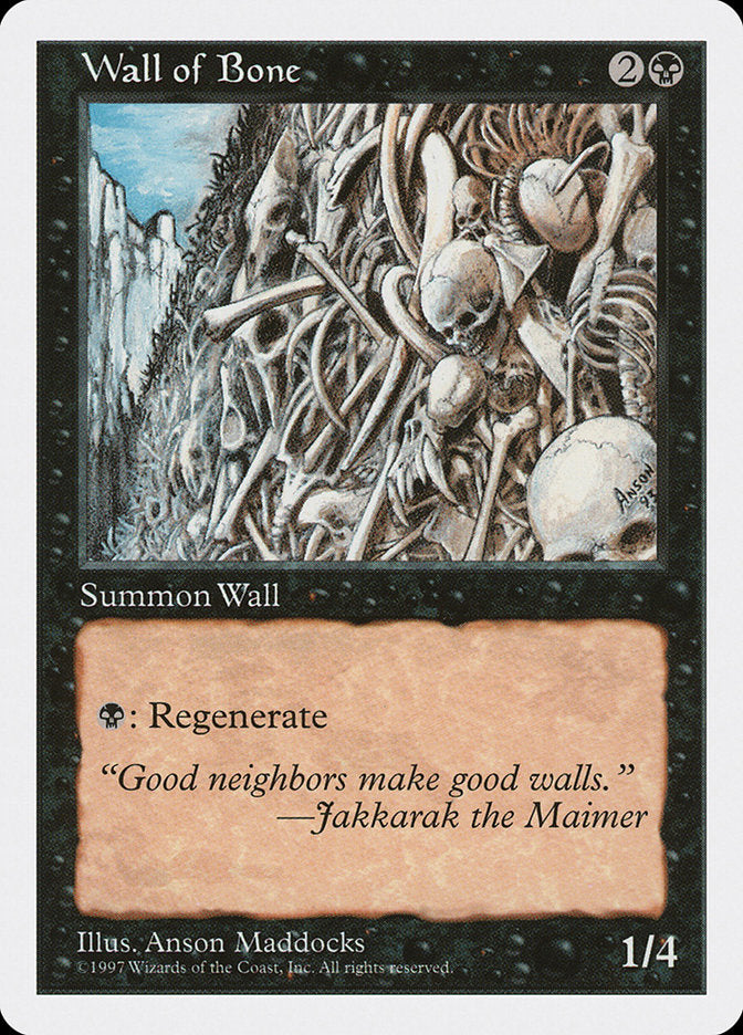 Wall of Bone [Fifth Edition] | L.A. Mood Comics and Games