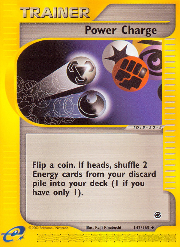 Power Charge (147/165) [Expedition: Base Set] | L.A. Mood Comics and Games