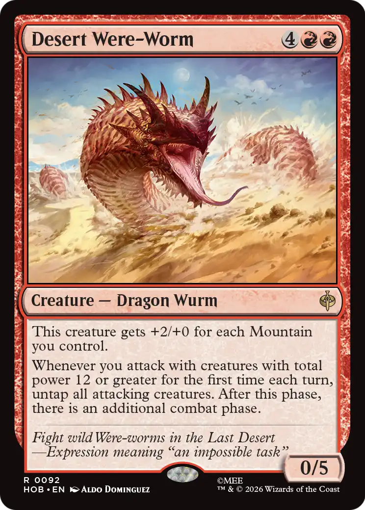Desert Were-Worm [The Hobbit] | L.A. Mood Comics and Games