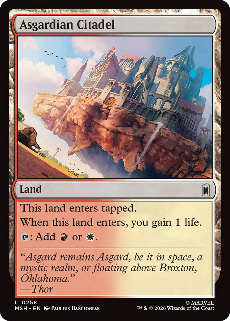 Asgardian Citadel [Marvel Super Heroes] | L.A. Mood Comics and Games