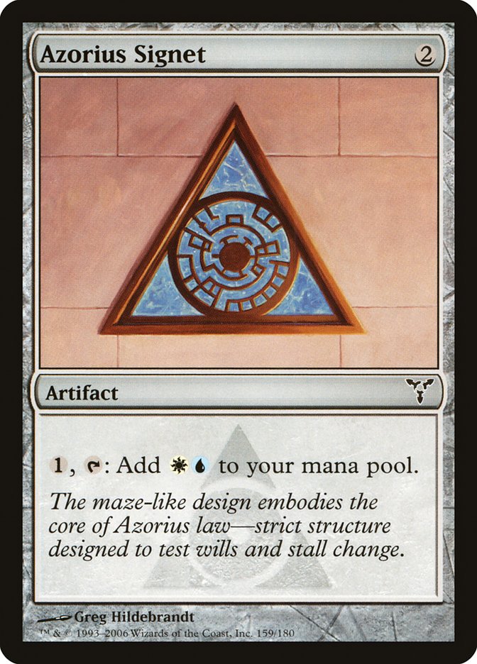 Azorius Signet [Dissension] | L.A. Mood Comics and Games