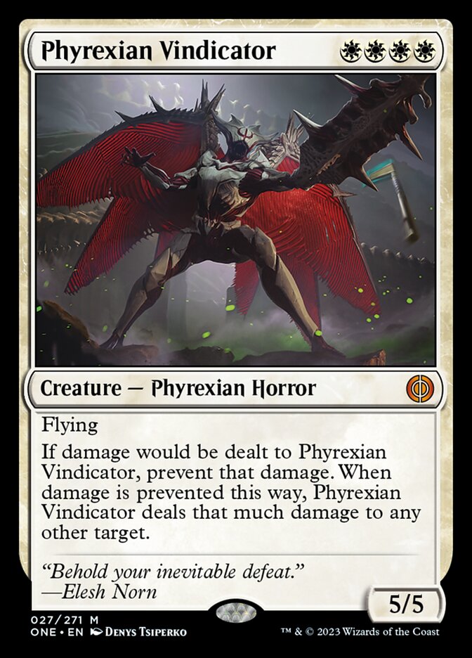 Phyrexian Vindicator [Phyrexia: All Will Be One] | L.A. Mood Comics and Games